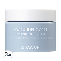 제이준 히알루론산 하이드레이팅 크림, 50g, 3개