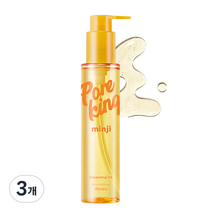 어퓨 모공대장 민지 클렌징 오일, 3개, 150ml