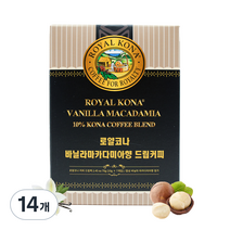 로얄코나 바닐라 마카다미아향 드립백 커피, 10g, 7개입, 2개