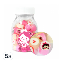 캐리소프트 꼬마캐리 수제 보틀캔디, 70g, 5개