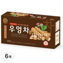 송원식품 우엉차, 1g, 100개입, 6개