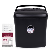 현대오피스 페이퍼프랜드 문서세단기 + 페이퍼오일, PK-650CD, 블랙
