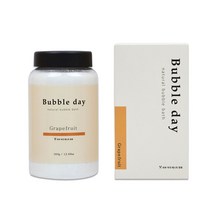 버블데이 거품목욕 아로마 입욕제 자몽, 360g, 1개