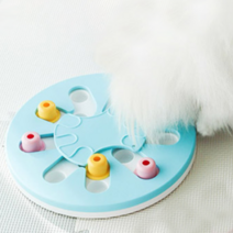 딩동펫 반려동물 스마트 노즈워크 간식장난감 28cm, 블루, 1개