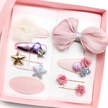 채니봉봉 베이비핑크 헤어핀세트