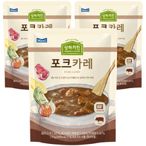 상하키친 포크 카레, 170g, 3개입