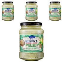폰타나 제노바 치즈&크림 바질페스토 파스타소스, 430g, 4개