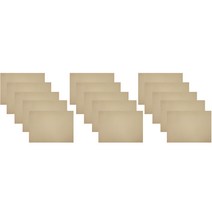 미색 하드보드, 4절, 15개