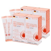 일양약품 데일리 엘라스틴 콜라겐 1500 히알루론산 14p, 35g, 4개