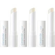 일리윤 세라마이드 무향 립밤 3.2g, 무색, 3개