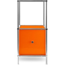ZAR A타입 3단 서랍형 모듈 선반, 오렌지