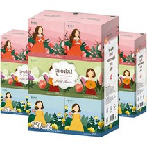 한예지 캐릭터 천연펄프 미니미용티슈 250p, 250개입, 18개