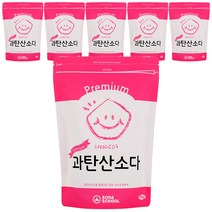 소다스쿨 프리미엄 과탄산소다, 1kg, 6개