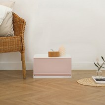 샤바스 컬러스토리 1단 서랍장 400, 핑크, 1개