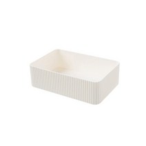 더자카 다용도 층층 화장품 정리함, 화이트, 1개