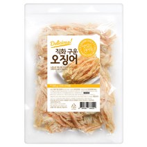 해맑은푸드 직화 구운 오징어, 200g, 1개