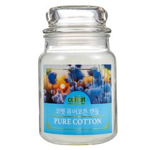 코멧 캔들 라지자, 퓨어코튼, 1개입