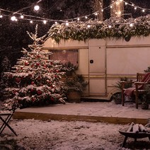 스트링월드 LED 스트링 라이트 전등선 30소켓 30m + 빔벌브 12W 30p 세트, 블랙(전등선), 주광색(하얀빛)