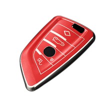 하마테 BMW 360도 충격보호 풀커버 키케이스 C타입, 레드, BMW 신형타임