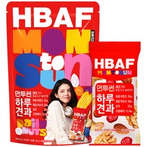 HBAF 바프 먼투썬 하루견과 레드, 200g, 1개