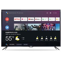 이엔티비 안드로이드 4K UHD 구글 스마트TV, 138cm(55인치), C550SMMT, 스탠드형, 방문설치