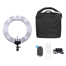 대한 유튜브 개인 1인 bj 라이브 방송 촬영 조명 링라이트 화이트 + 블루투스 리모컨 + 조명 가방 세트, DH-LED14IN(화이트), 1세트