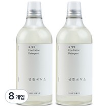 생활공작소 울세제 본품 라벤더향, 1L, 8개