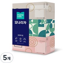 모나리자 펄프 미용티슈 2겹, 280매, 15개