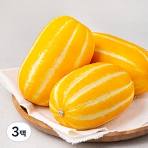 성주 월항 당도선별 참외, 1kg(3~6입), 3팩