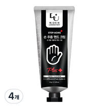 더블유피부연구소 스탑에이징 손주름 핸드크림 플러스, 60g, 4개