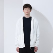 베이직하우스 남성용 플리스 후드 집업점퍼 HUJP7107