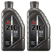 SK엔무브 지크 X8 엔진오일, 2개, 5w30, 1L