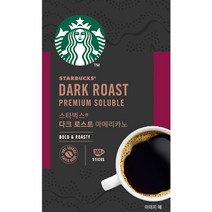 스타벅스 다크 로스트 아메리카노 원두커피믹스, 1.1g, 100개입, 1개