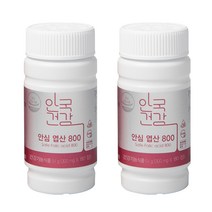안국건강 안심엽산 800 영양제, 180정, 2개