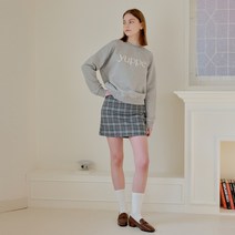 YUPPE CHECK LINE SKIRT