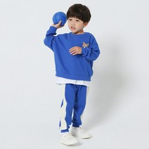 삼소니 아동용 바이빈 긴팔 상하의세트
