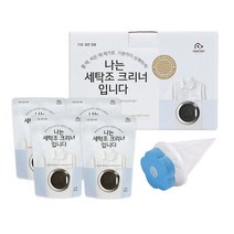 홈트너 나는 세탁조 크리너 입니다 세정제 4P + 먼지제거망, 1세트, 450g