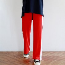 오키진 여성용 옆슬릿라인 밴딩팬츠