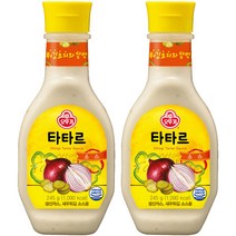 오뚜기 타타르 소스, 245g, 2개