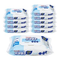 샤인 위생행주 80매, 80매입, 10팩