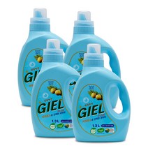 세제혁명 지엘플러스 액상세제 본품, 1300ml, 4개