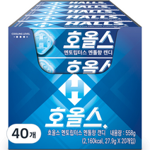 호올스 스틱 멘토립터스, 27.9g, 40개