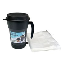 두리펀 텀블러 음식물 쓰레기통 + 비닐봉투 100p 세트, 혼합색상
