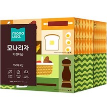 모나리자 키친티슈 150매, 4개