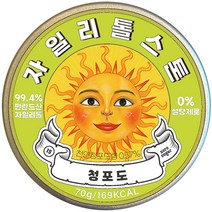 자일리톨스톤 캔디 청포도, 70g, 1개