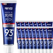 메디안 치석 케어 오리지널 치약, 120g, 18개