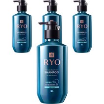 려 자양윤모 9ex 탈모 전문케어 비듬 두피용 샴푸, 400ml, 4개