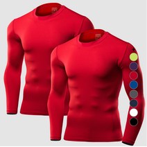 아르메데스 언더레이어 긴팔 무지테크핏 AR52 2매