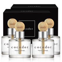 코코도르 우드볼 차량용디퓨저 50ml 2개입, 프렌치라벤더, 2세트