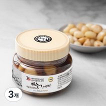 권기옥 명인 웃말 마늘 장아찌, 450g, 3개
